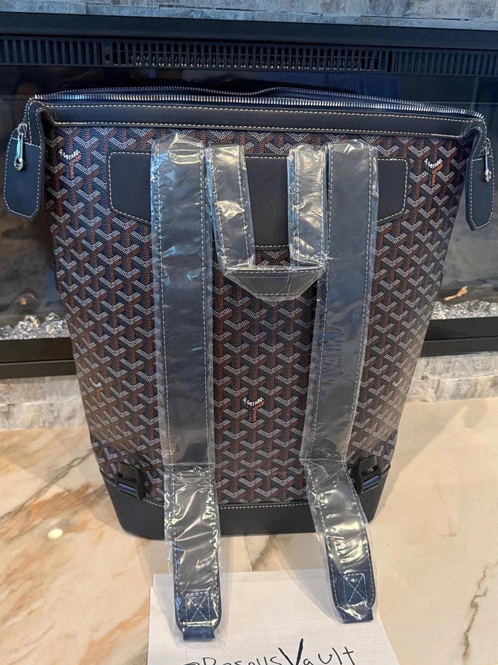N/A blue backpack
